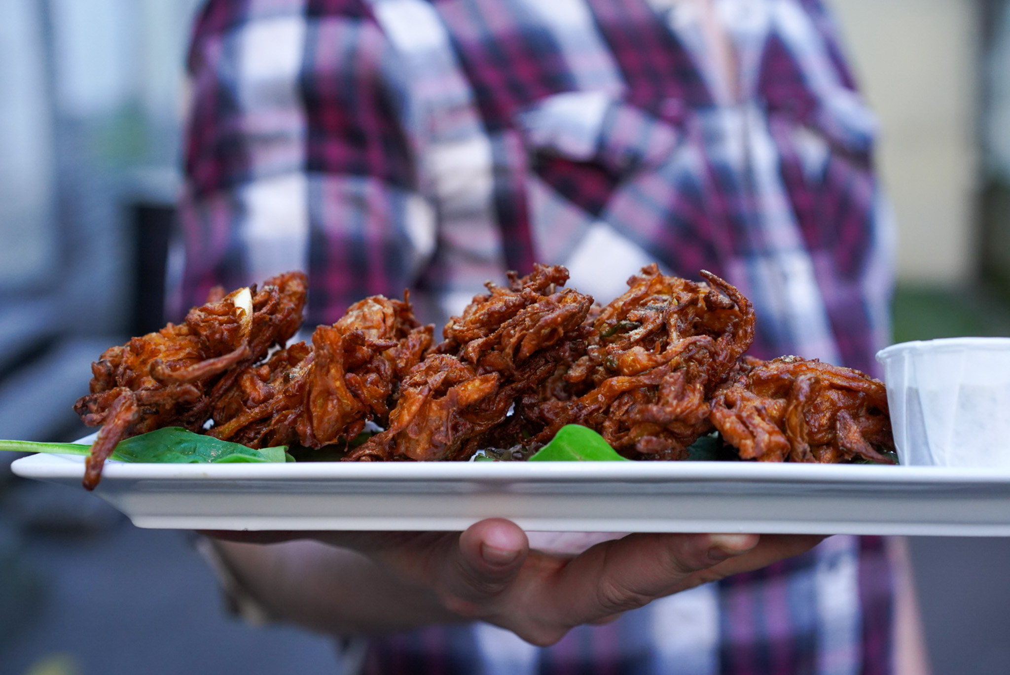 The Curry Plate - Triple-combination with rice and naan